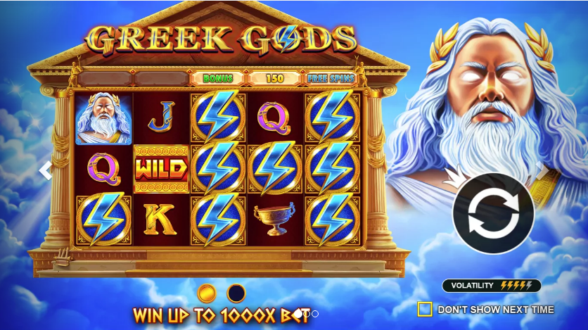 Slot Online Bertema Dewa: Gacor, Seru, dan Penuh Kejutan